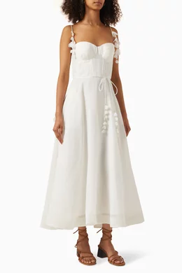 off the shoulder lace boho wedding dress Polka Dots Off Shoulder Long Sleeves Boho Wedding Dress TD0012 US14 / Ivory