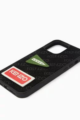Buy KENZO Black Logo iPhone 14 Pro Max Case For Men Online Ounass Saudi