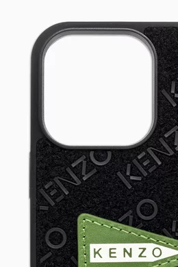 Buy KENZO Black Logo iPhone 14 Pro Max Case For Men Online Ounass Saudi