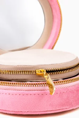 L'ATELIER NAWBAR ベルベット ジュエリーボックス 刺繍入り L'ATELIER NAWBAR Sacred Heart Jewellery Box | Harrods US