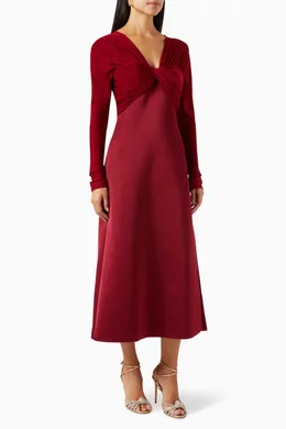 strapless open back dress Ruby Red Oyemwen Sequin High Slit Birthday Holiday Dress – Fashion Bomb  Daily Shop