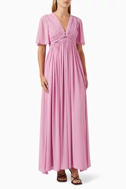 marella pink dress Off-the-Shoulder Cute Pink Floral Mini Summer Dress Blush Bloom / Medium