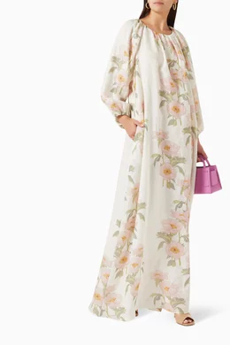 a line empire waist chiffon dress Celavie 7003 Dress