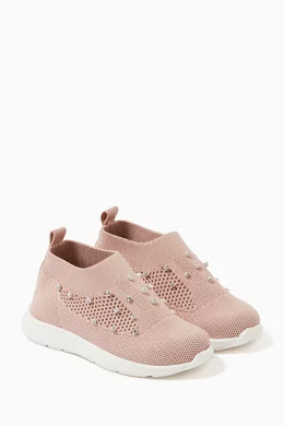 Embellished sock sneakers hot sale