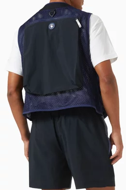 Buy Kith Blue x Columbia Cool Creek™ Vest in Mesh For Men Online