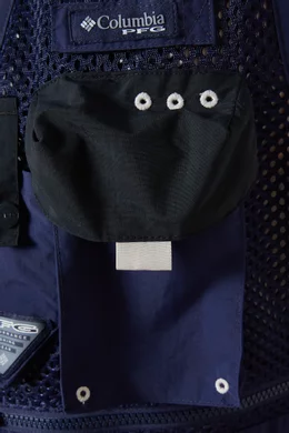 Buy Kith Blue x Columbia Cool Creek™ Vest in Mesh For Men Online