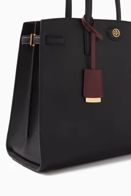 Buy Tory Burch Black Robinson Satchel Bag in Leather For Women Online Ounass Saudi