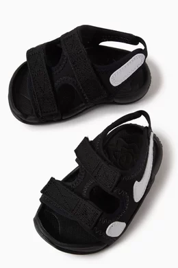 Buy Nike Black Sunray Adjust 6 Sandals in Textile For Boys Online Ounass Saudi