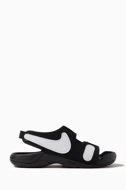 Buy Nike Black Sunray Adjust 6 Sandals in Textile For UNISEX Online Ounass Saudi