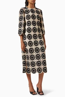 zimmermann ginger lace midi dress ZIMMERMANN Ginger Broderie-Anglaise Linen Shirt Dress