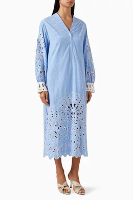 sachin and babi light blue dress Dessy collection sequin Rose gold dress main image 1