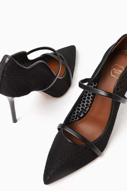 Malone Souliers Mesh Pumps Black Malone Souliers Brook 70-2 Black