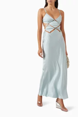 Buy Bec + Bridge Blue Diamond Days Strap Maxi Dress For Women Online |  Ounass Saudi