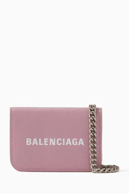 Balenciaga ville wallet on chain hot sale