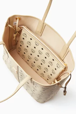Zip Shopper Mcm Tote Beige Buy MCM Himmel Shopper In Lauretos 2025