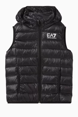 Ea7 body warmer discount