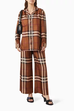 Burberry pajamas womens outlet