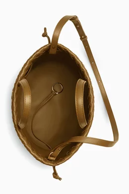 【関税&送料込】Bottega Veneta Castello Small Bucket Bag In Bottega Veneta Castello Small leather bucket bag Bottega Veneta