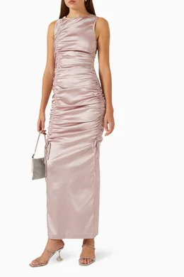 wynn hamlyn pink dress Wynn Hamlyn, Zoe Off Shoulder Dress in Hot
