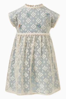 Gucci embroidered dress shop