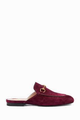 Gucci princetown mule brown sales