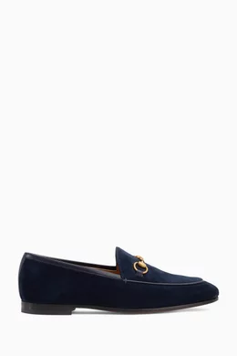 Gucci jordaan loafer blue discount