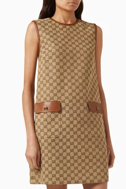 Gucci monogram dress on sale