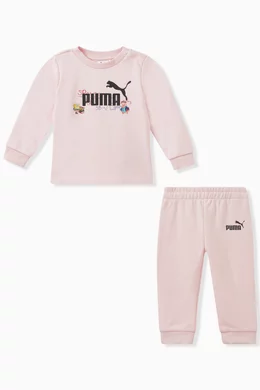 Puma sweatsuit for girls hot sale