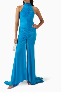 best color shoes for blue dress Alex Perry Dress Hire main image 1