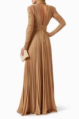 open lace back dress One Shoulder Embellished Fringe Detail Dress main image 0