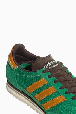 adidas gazelle silver green womens Adidas Originals x Wales Bonner │ SL76 Sneakers in Yellow – Henrik Vibskov  Boutique