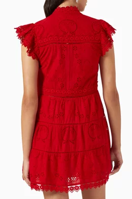 alice and olivia peplum dress red Alice + Olivia | Dresses | Alice Olivia Ember Peplum Dress In Red