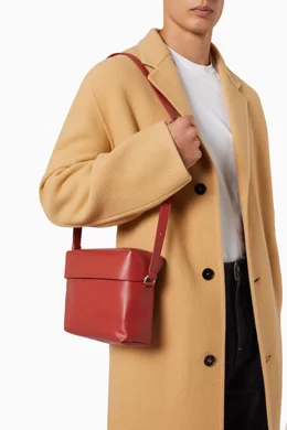 JIL SANDER  LID スモール Bag 関税・送料込み】JIL SANDER Lid Crossbody スモールバッグ (Jil