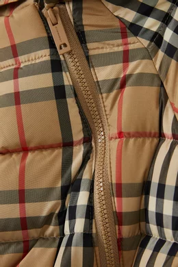 Buy Burberry Neutral Check Print Suit in Nylon For UNISEX Online Ounass Saudi