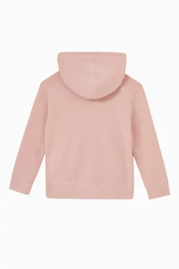 Burberry hoodie pink discount