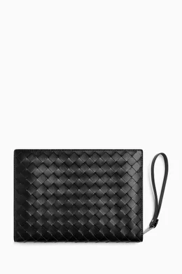 ★BOTTEGA VENETA★ Document Case Black 652870V0E503203 Bottega Veneta Classic Document Case Black | eBay