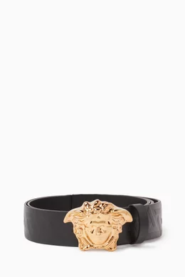 Young versace belts 2025