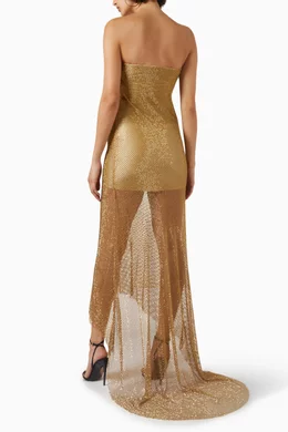 bcbg gold dress Two Piece Yellow Rhinestone Beaded Prom Dresses with Pocket Simple Formal Dresses ARD1067