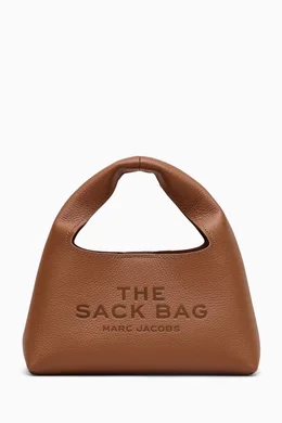 Buy Marc Jacobs Brown The Mini Sack Top-handle Bag in Leather For