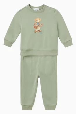 Green ralph lauren tracksuit store