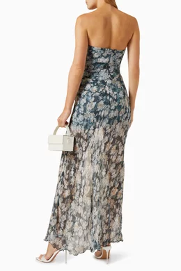 blue slip dress short Silk Cowl Neck Slip Dress, Sky Blue Small / Sky Blue main image 1