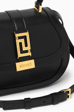 Buy Versace Multicolour Mini Greca Goddess Top handle Bag in Leather For Women Online Ounass Saudi
