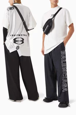 直営店☆BALENCIAGA☆Unity Sports Deconstructed Tシャツ/WHITE Buy Balenciaga White Unity Sports Icon Deconstructed T-Shirt