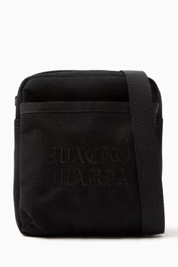 Wacko Maria x Speakeasy Messenger Bag | Black - ShopperBoard