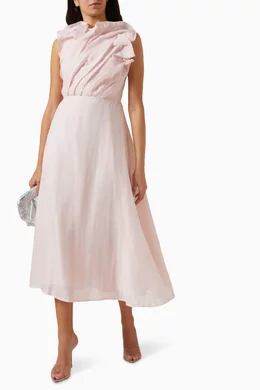 knee length dresses for ladies Genesis Midi Dress | Sea Breeze