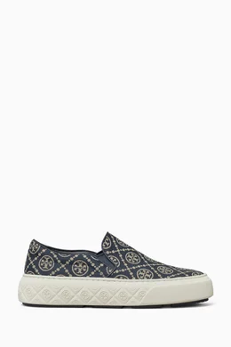 Jesse quilted sneaker tory burch store