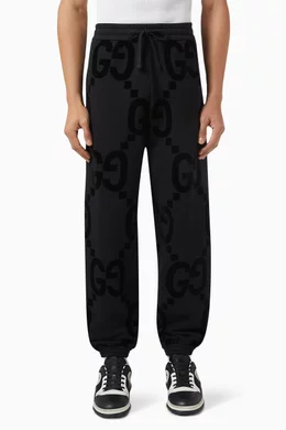 Gucci logo joggers hotsell