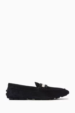 Bally Men\'s Kansan Suede Driving Shoes bally-men-midnight-kansan-u-  main image 3