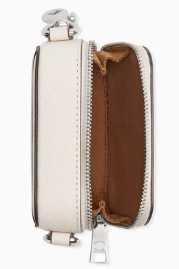 Buy Coach White Crossbody Pouch in Crossgrain Leather For UNISEX