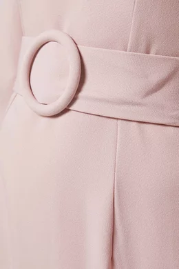 Buy Amri Pink Cape-sleeve Maxi Dress For Women Online | Ounass Saudi